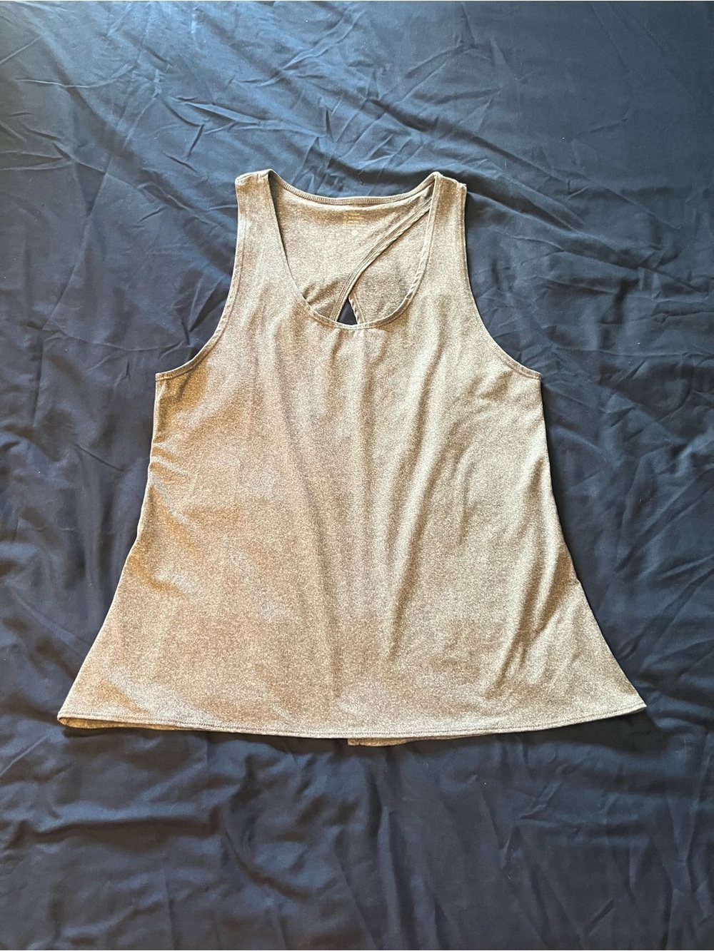 Gray Sleeveless Tank Top - Women